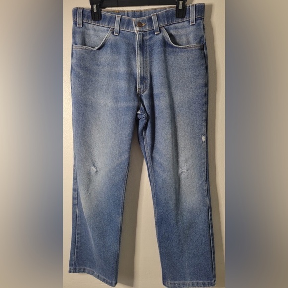 Vintage Levis Men’s Vintage Light Wash Jeans Action  Denim Pants Sz 34x25 - Picture 1 of 8